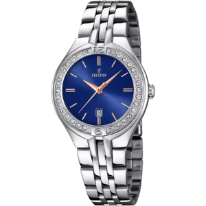 OROLOGIO FESTINA MADEMOISELLE F16867/5 AZZURO CINGHIA ACCIAIO INOSSIDABILE 316L