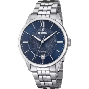 OROLOGIO FESTINA CLASSICS F20425/2 BLU CINTURINO IN ACCIAIO