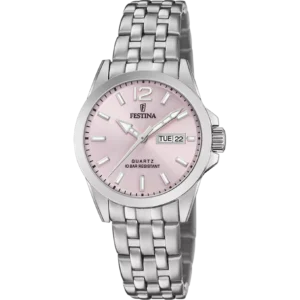 OROLOGIO FESTINA CLASSICS F20455/2 CON CINTURINO IN ACCIAIO ROSA