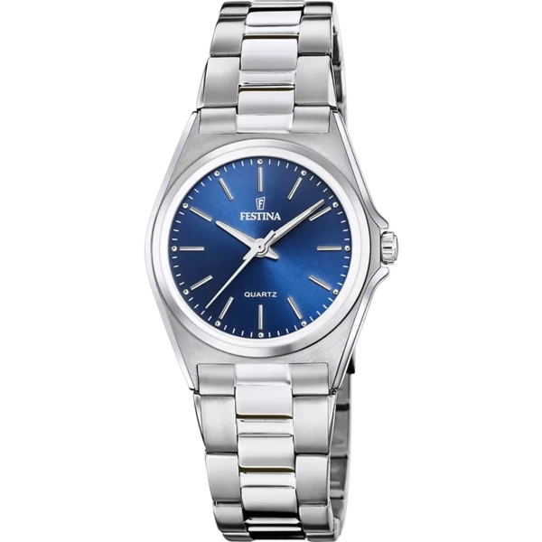OROLOGIO FESTINA CLASSICS F20553/3 BLU CINTURINO IN ACCIAIO