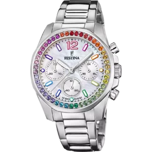 OROLOGIO FESTINA RAINBOW F20606/2 IN ACCIAIO