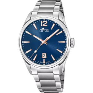 OROLOGIO LOTUS MINIMALIST 18692/2 AZZURO BRACCIALE IN ACCIAIO