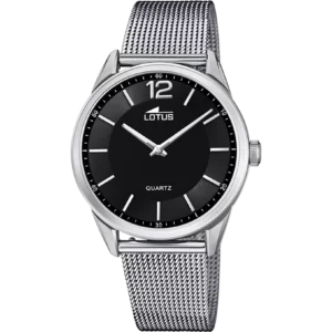 OROLOGIO LOTUS SMART CASUAL 18734/4 NERO BRACCIALE IN ACCIAIO