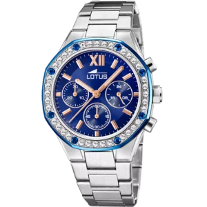 OROLOGIO LOTUS 18872/2 BLU CINGHIA ACCIAIO INOSSIDABILE 316L