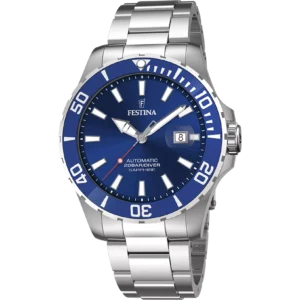 OROLOGIO FESTINA AUTOMATICO F20531/3 BLU CINTURINO IN ACCIAIO