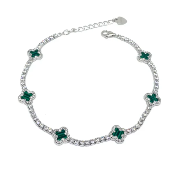 bracciale tennis fiore