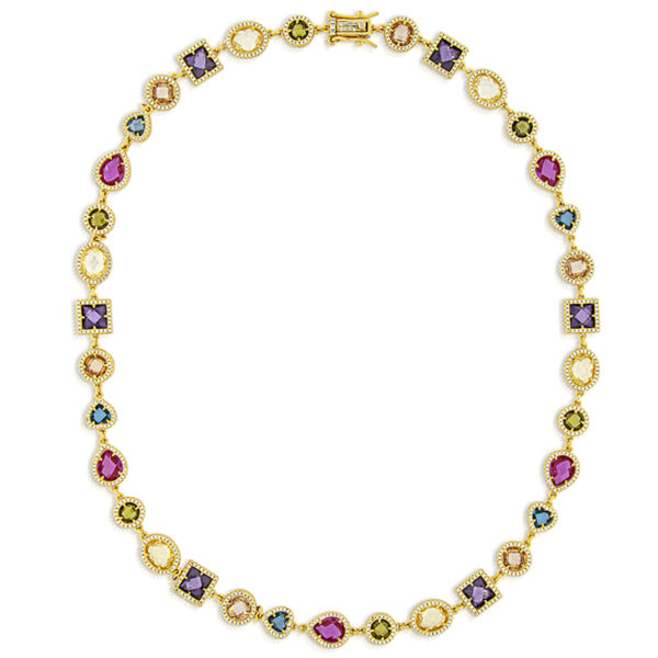 collana dorata piete
