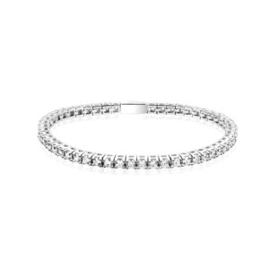 Bracciale Tennis Valenza Bianco