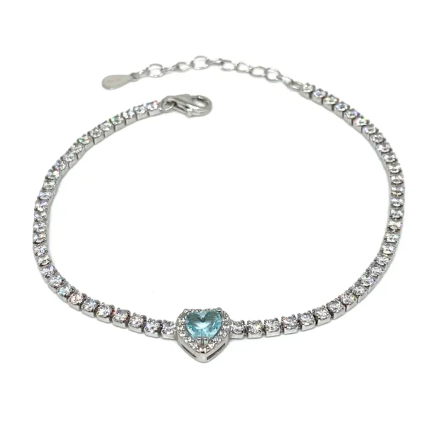 tennis cuore azzurro