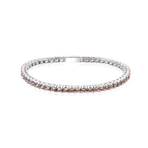 Bracciale Tennis Valenza Brown