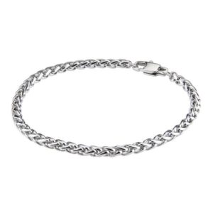 Bracciale Boccadamo small doppia maglia intrecciata