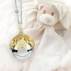 Chiama Angeli Cofanetto Angelomio Dudù composto da collana con ciondolo sonoro, coppetta di orsetti e peluche